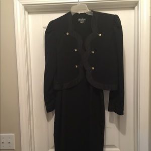 Karen Lawrence by Matthew Elegant Black Dress 12